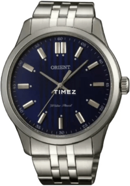 Orient,Sports 43mm,43mm,Stainless Steel,Blue,Quartz,Glass,Round,FQC0U003D