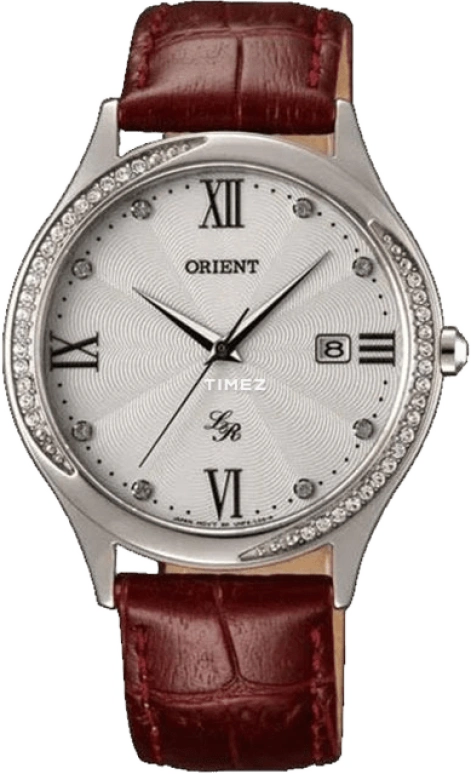 Orient,Classic 36.50mm,36.50mm,Stainless Steel,White,Quartz,Day,Sapphire,Crystal Glass,FUNF8006W