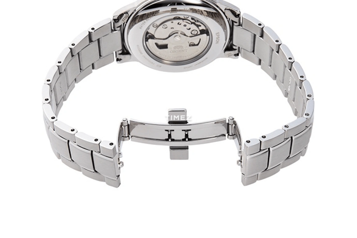 Orient,Other 40.50mm,40.50mm,Stainless Steel,White,Automatic,Day,Glass,RA,RA-AC0005S