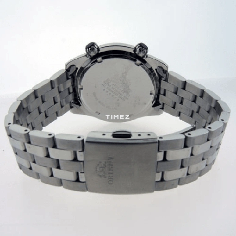 Orient,Sports 44mm,44mm,Stainless Steel,White,Quartz,Date,Day,World Time,CUT05006W