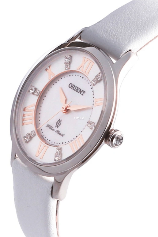 Orient,Other 30.50mm,30.50mm,Stainless Steel,White,Quartz,Sapphire,Crystal Glass,Round,FUB9B005W