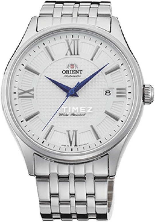 Orient,Classic 43mm,43mm,Stainless Steel,White,Automatic,Day,Sapphire,Crystal Glass,SAC04003W0