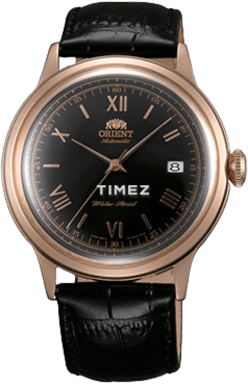 Orient,Classic 40.50mm,40.50mm,Stainless Steel,Black,Automatic,Day,Sapphire,Crystal Glass,AC00006B