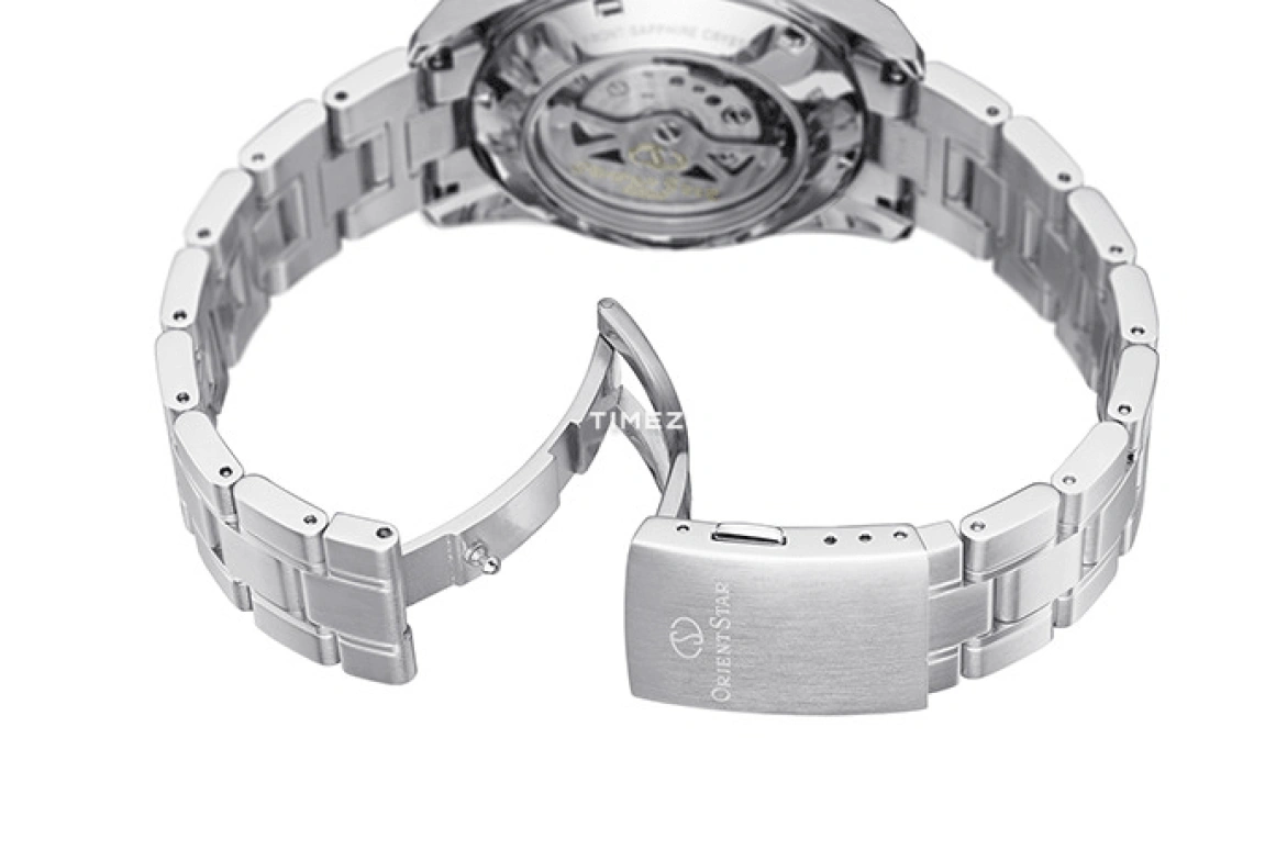 Orient,STAR 38.50mm,38.50mm,Stainless Steel,Grey,Silver,Automatic,Day,Power Reserve Indicator,RE,RE-AU0006S