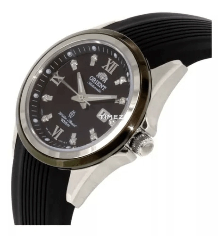 Orient,Classic 32mm,32mm,Stainless Steel,Black,Handwound,Day,Sapphire,Glass,FNR1V003B
