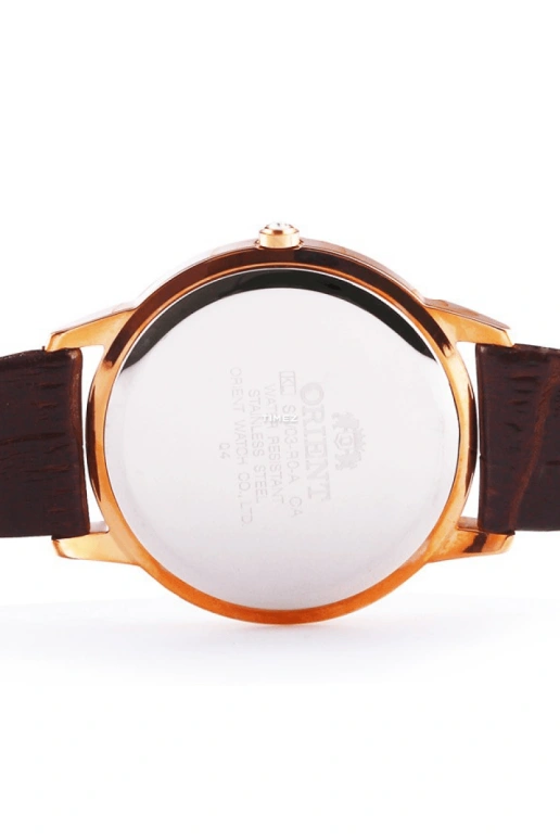 Orient,Other 39mm,39mm,Stainless Steel,Coffee,Quartz,Day,Hardlex,Glass,FSW03001T
