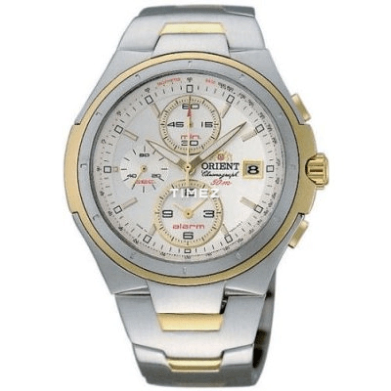 Orient,Sports 42.50mm,42.50mm,Stainless Steel,White,Quartz,Day,Round,CTD0H001W