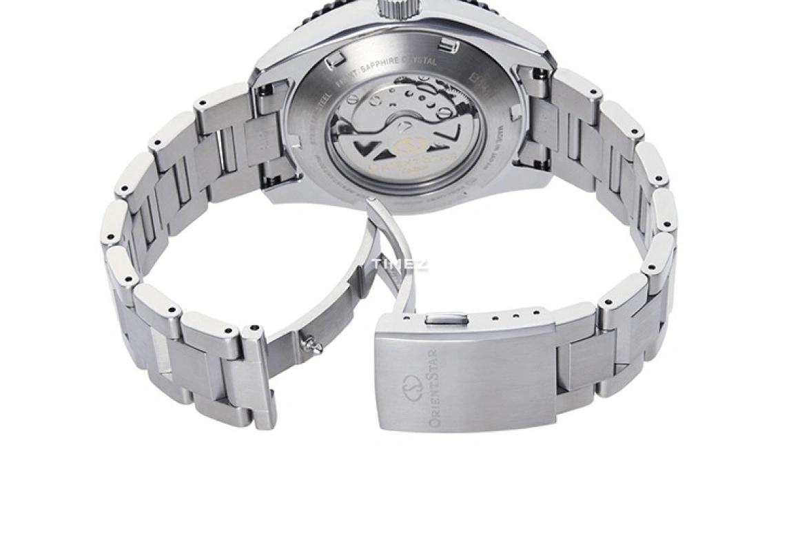 Orient,STAR 43.20mm,43.20mm,Stainless Steel,Brown,Handwound,Power Reserve Indicator,Sapphire,RE,RE-AT0102Y