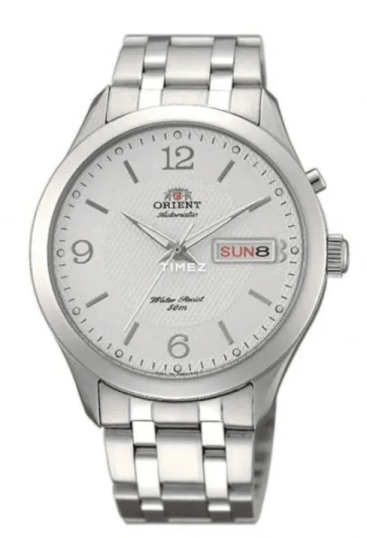 Orient,Other 38.50mm,38.50mm,Stainless Steel,White,Automatic,Date,Day,SEM63001WC