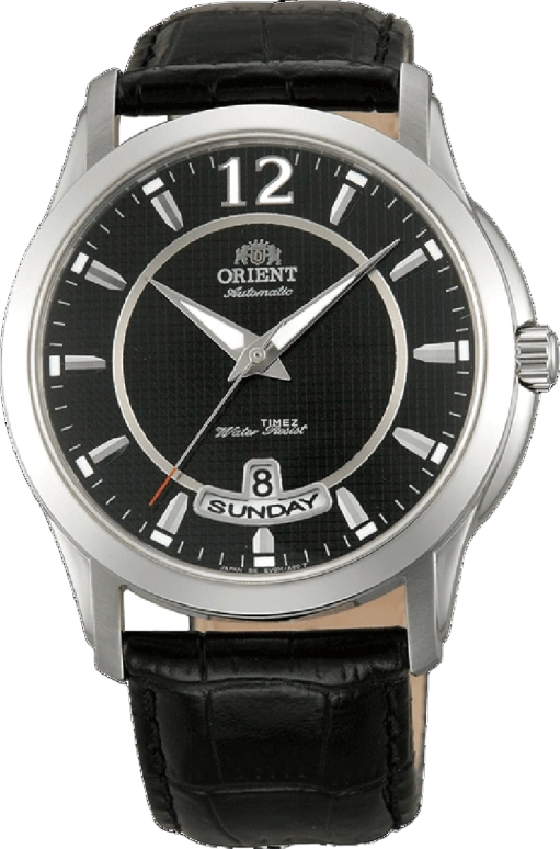 Orient,Other 40mm,40mm,Stainless Steel,Black,Automatic,Date,Day,SEV0M002BT
