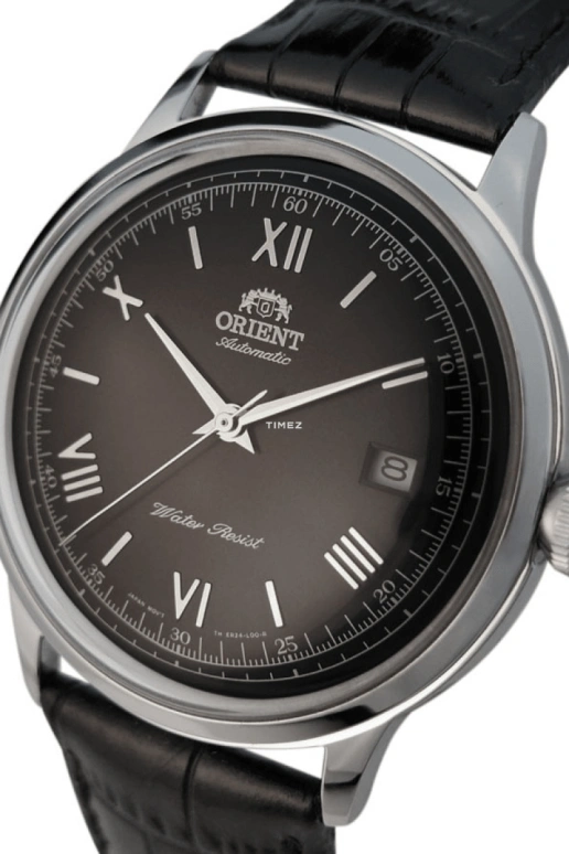 Orient,Classic 40.50mm,40.50mm,Stainless Steel,Black,Automatic,Handwound,Day,Sapphire,Crystal Glass,AC0000AB