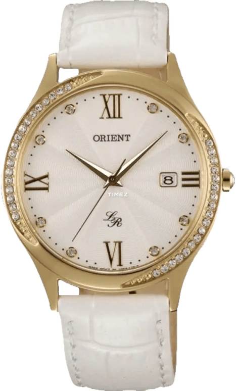 Orient,Other 36.50mm,36.50mm,Stainless Steel,White,Quartz,Day,Hardlex,Glass,UNF8004W