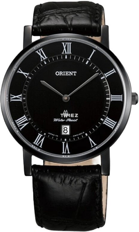 Orient,Other 38mm,38mm,Stainless Steel,Black,Quartz,Day,Sapphire,FGW0100DB