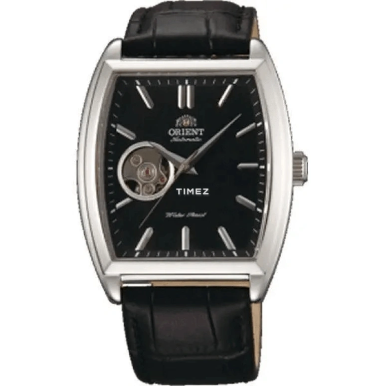 Orient,Classic 37x46mm,37x46mm,Stainless Steel,Black,Spring Drive,Sapphire,Glass,Tonneau,FDBAF002B