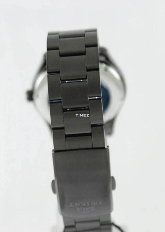 Orient,Other 38.50mm,38.50mm,Stainless Steel,Black,Automatic,Day,Hardlex,Glass,ER21003B