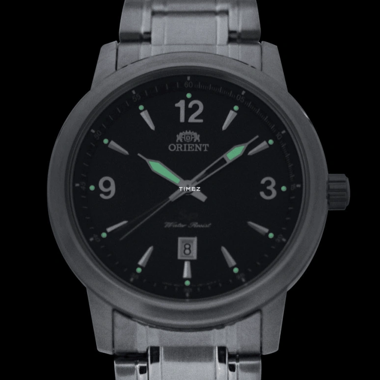 Orient,Sports 42mm,42mm,Stainless Steel,Black,Quartz,Day,Glass,FUNF1005B