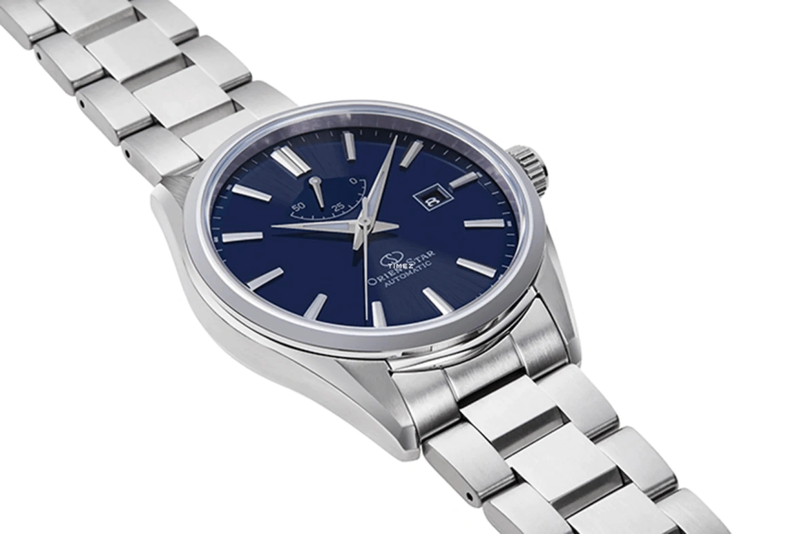 Orient,STAR 42mm,42mm,Stainless Steel,Blue,Handwound,Day,Sapphire,RE,RE-AU0403L00B