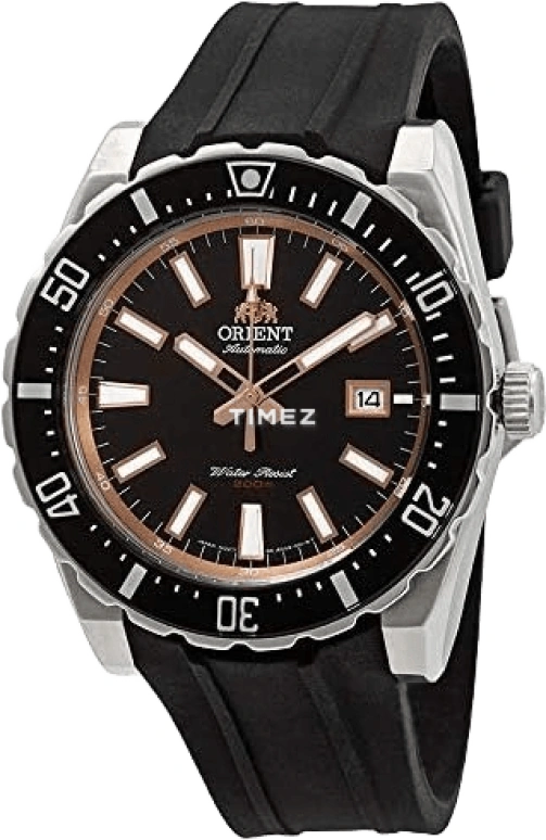 Orient,Other 46mm,46mm,Stainless Steel,Black,Automatic,Date,Day,FAC09003B0
