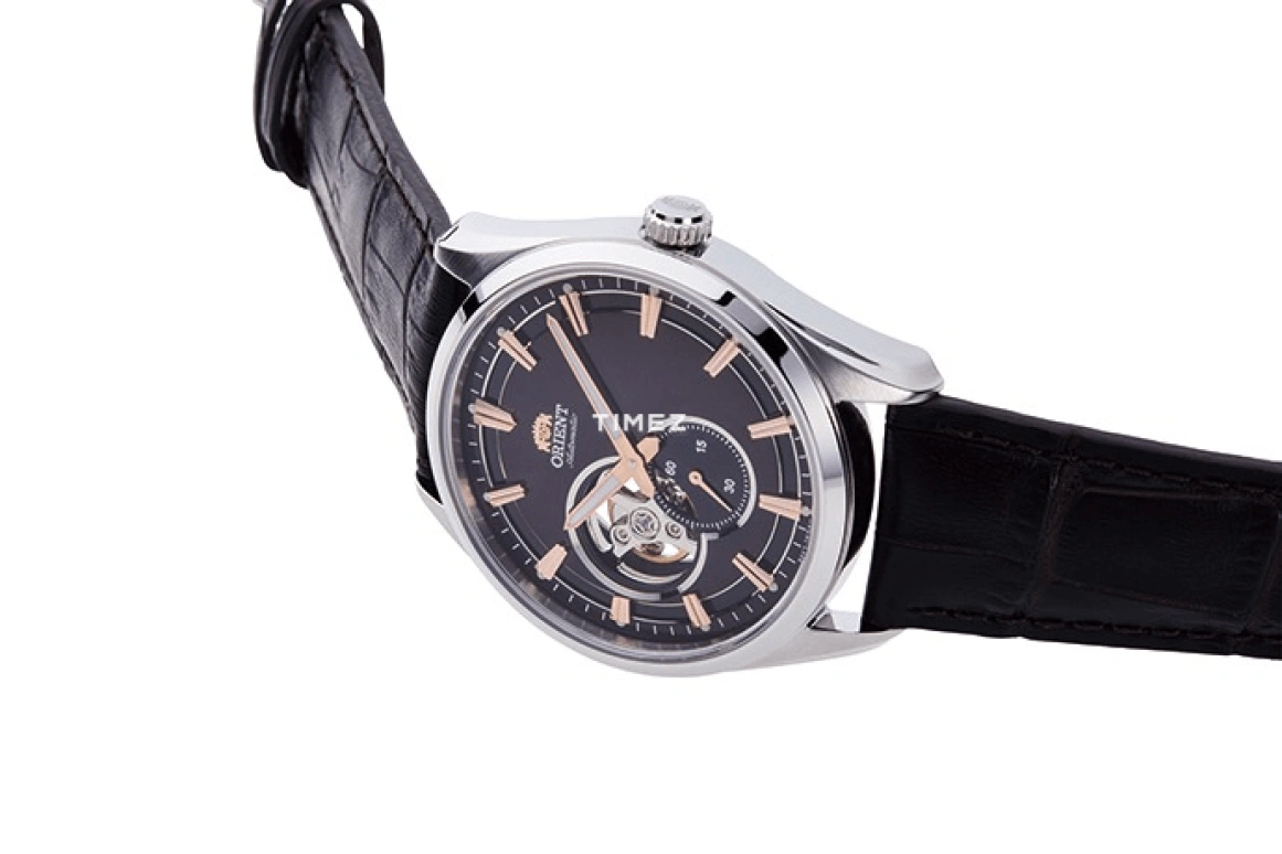 Orient,Classic 40.80mm,40.80mm,Stainless Steel,Coffee,Automatic,Sapphire,Round,RA,RA-AR0005Y