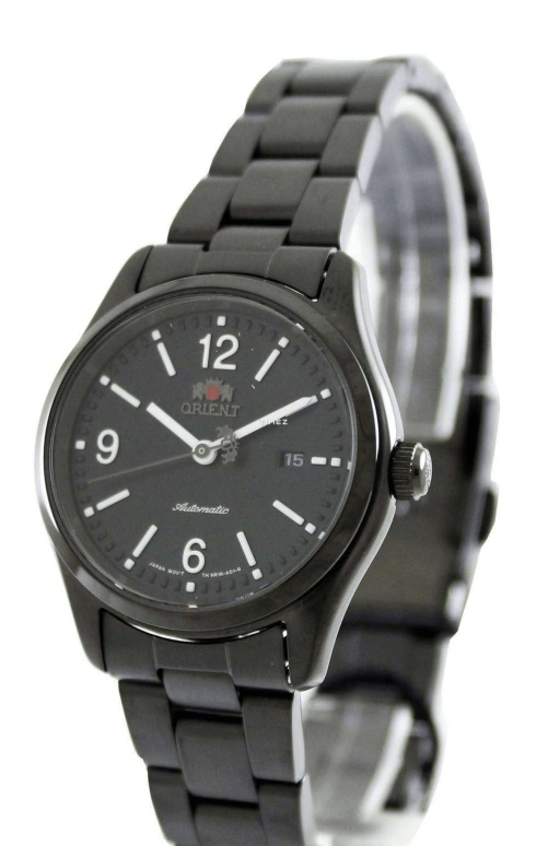 Orient,Other 29.50mm,29.50mm,Stainless Steel,Black,Automatic,Handwound,Date,Day,NR1R002B