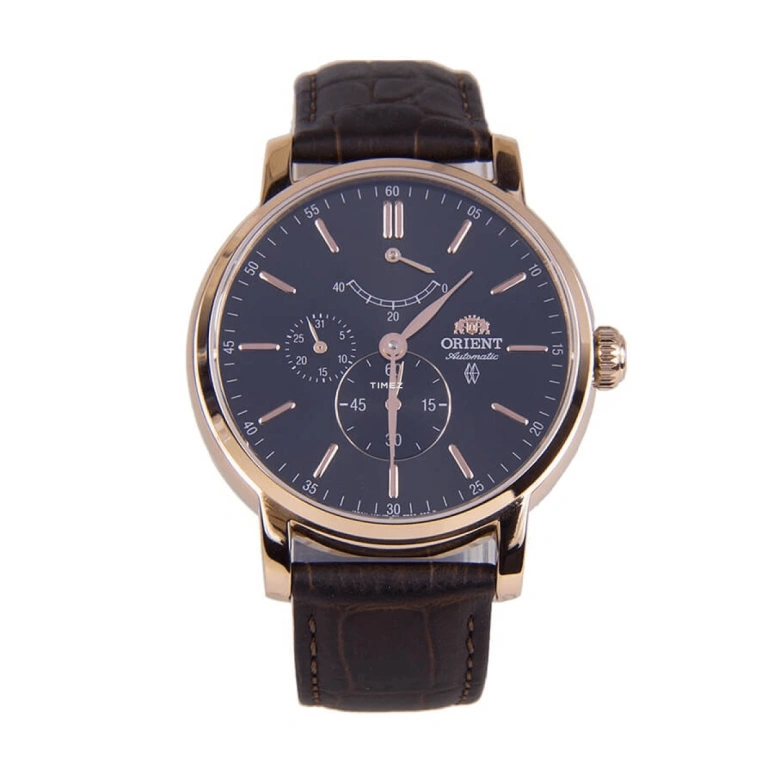 Orient,Classic 41mm,41mm,Stainless Steel,Black,Automatic,Day,Power Reserve Indicator,FEZ09001B