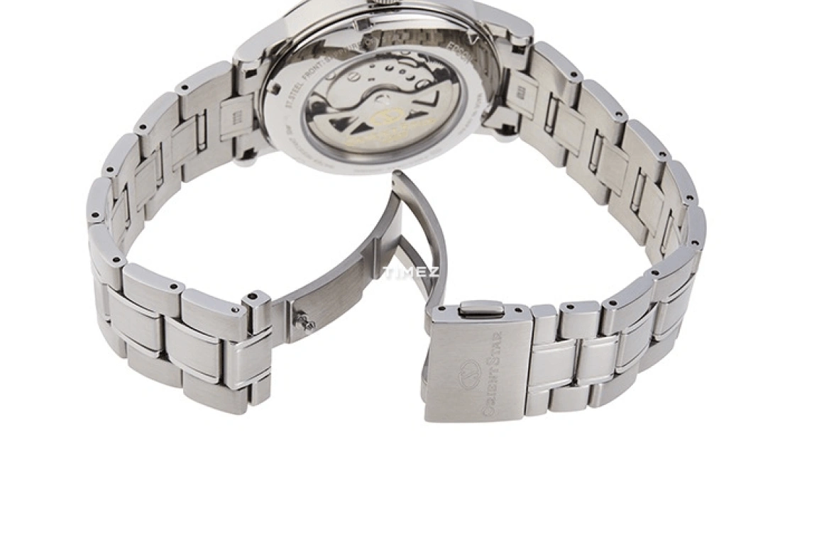 Orient,STAR 38.70mm,38.70mm,Stainless Steel,White,Handwound,Day,Power Reserve Indicator,RE,RE-AW0006S