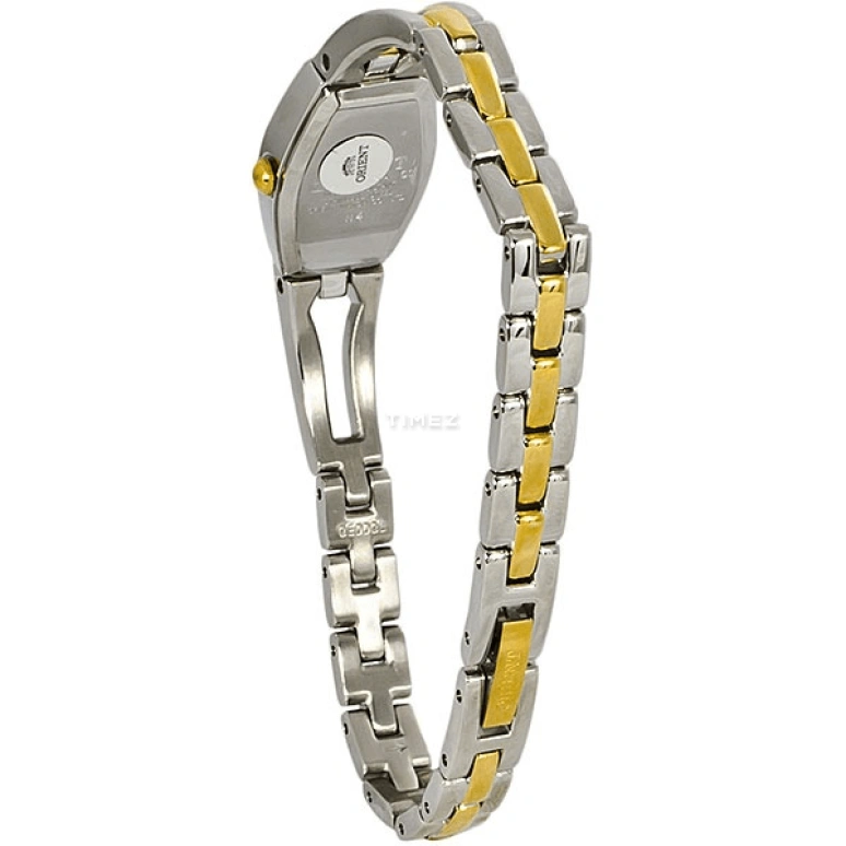 Orient,Other 15.50x30mm,15.50x30mm,Stainless Steel,White,Quartz,Hardlex,Glass,Tonneau,RPFH008W