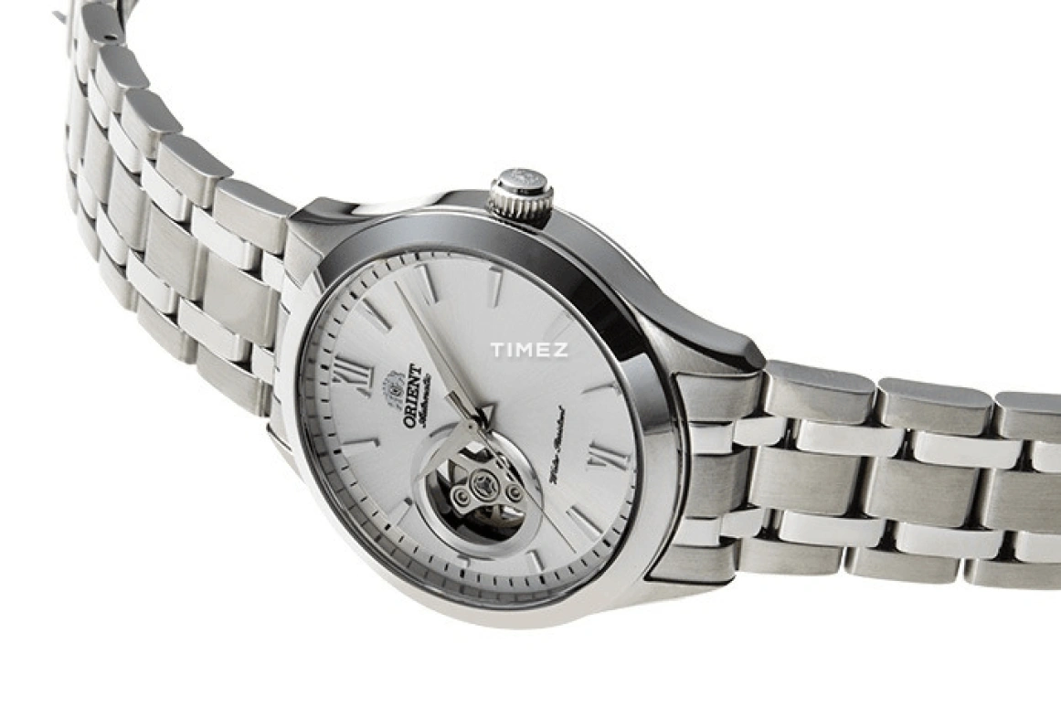 Orient,Contemporary 38.50mm,38.50mm,Stainless Steel,White,Automatic,Sapphire,Tonneau,AG03001W