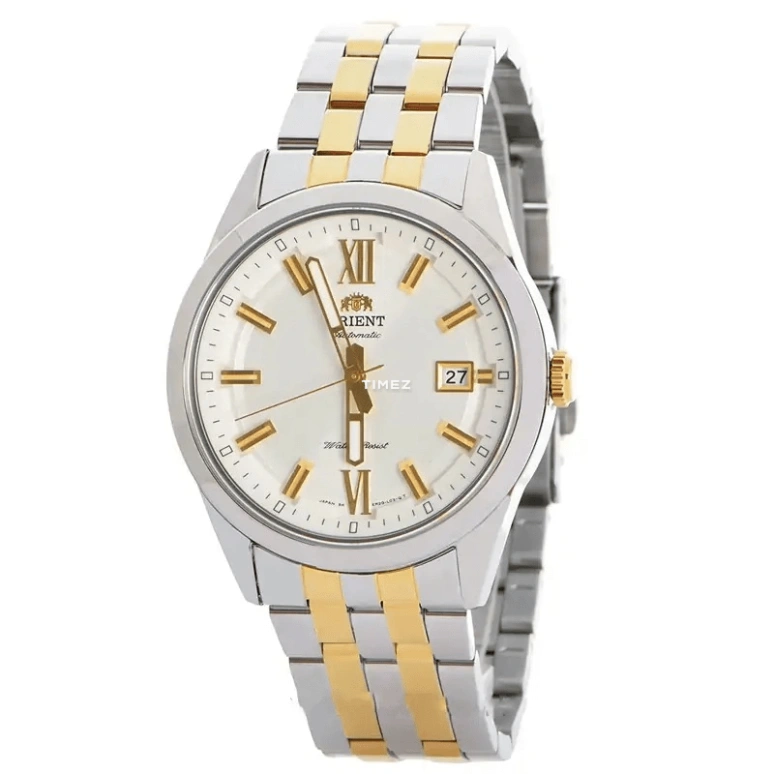 Orient,Other 41mm,41mm,Stainless Steel,White,Automatic,Day,Sapphire,Crystal Glass,SER2G001W0