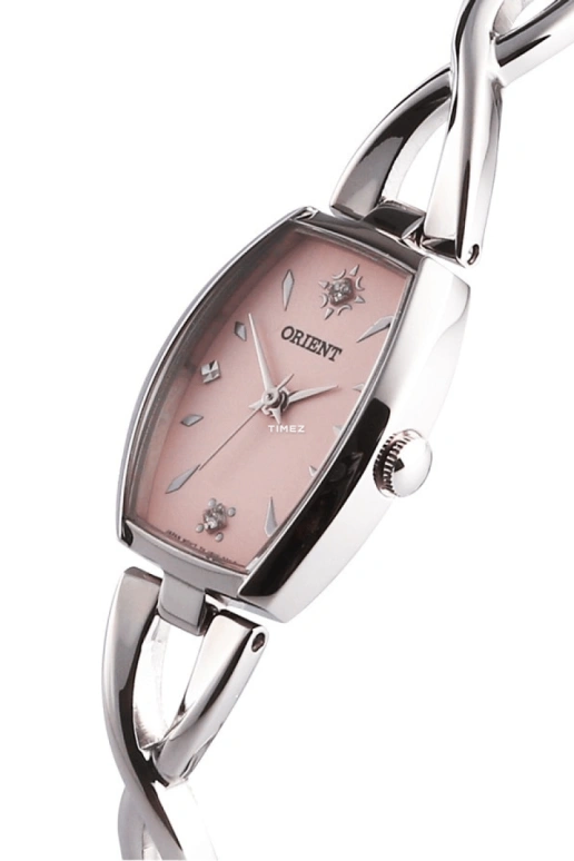 Orient,Other 31.30x19.20mm,31.30x19.20mm,Stainless Steel,Pink Red,Quartz,Glass,Tonneau,FUBUH004Z
