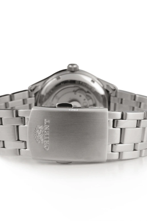 Orient,Classic 38.50mm,38.50mm,Stainless Steel,Coffee,Automatic,Day,Sapphire,Crystal Glass,FDB05001T