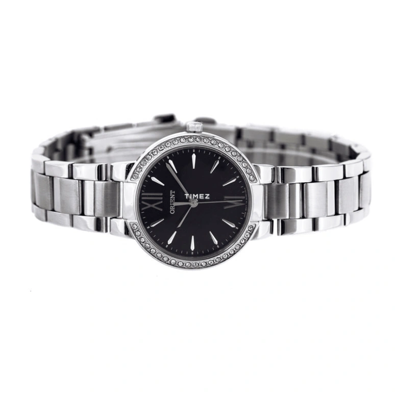 Orient,Other 30mm,30mm,Stainless Steel,Black,Quartz,Hardlex,Glass,Round,QC0M004B