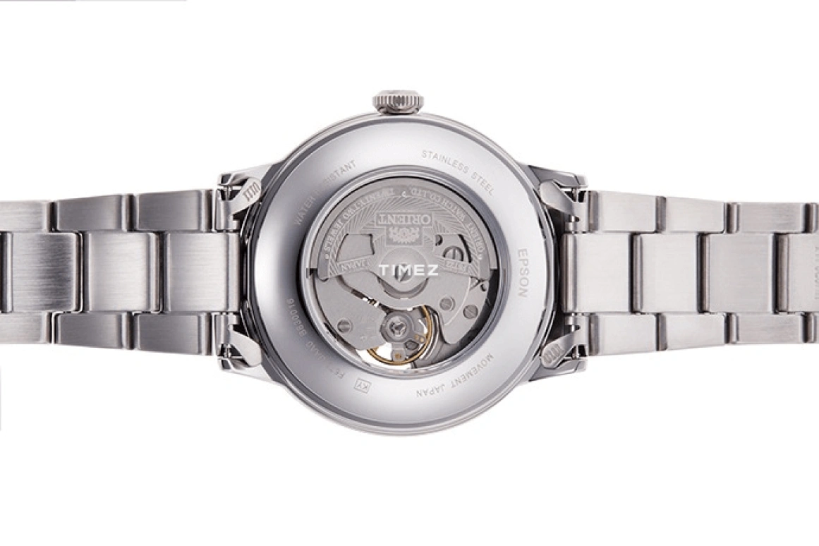Orient,Classic 40.50mm,40.50mm,Stainless Steel,Grey,Automatic,Glass,Round,RA,RA-AG0029N