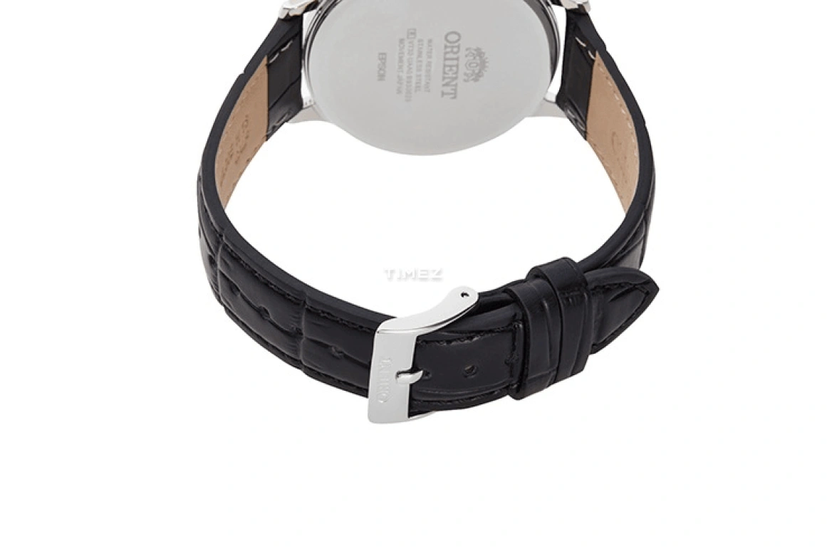 Orient,Contemporary 39mm,39mm,Stainless Steel,Blue,Quartz,Day,Glass,RF,RF-QD0005L