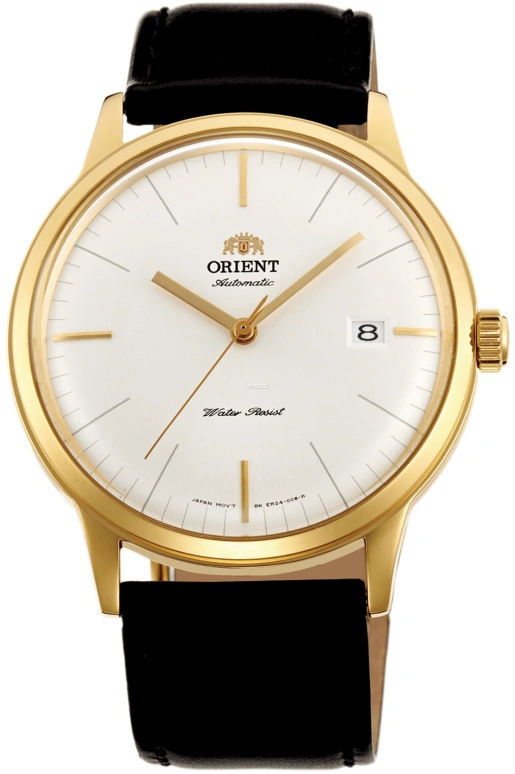 Orient,Classic 40.50mm,40.50mm,Stainless Steel,White,Handwound,Day,Glass,FAC0000BW0