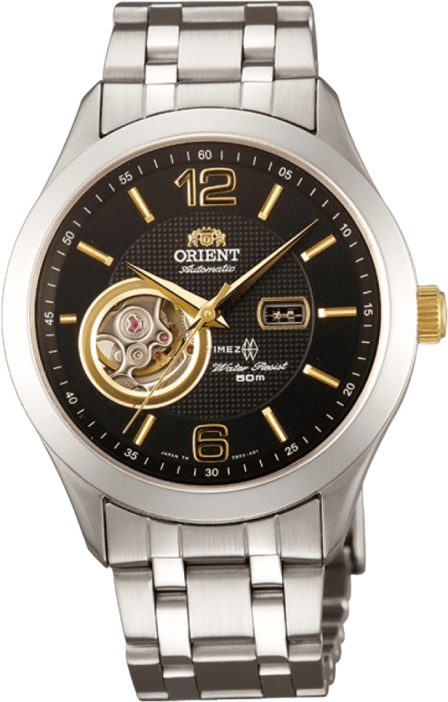 Orient,Classic 39mm,39mm,Stainless Steel,Black,Automatic,Day,Sapphire,Crystal Glass,FDB05002B