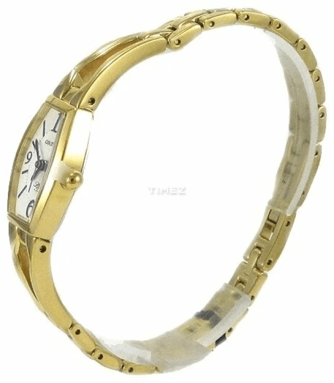 Orient,Other 15.50x30mm,15.50x30mm,Stainless Steel,White,Quartz,Hardlex,Glass,Tonneau,RPFH007W