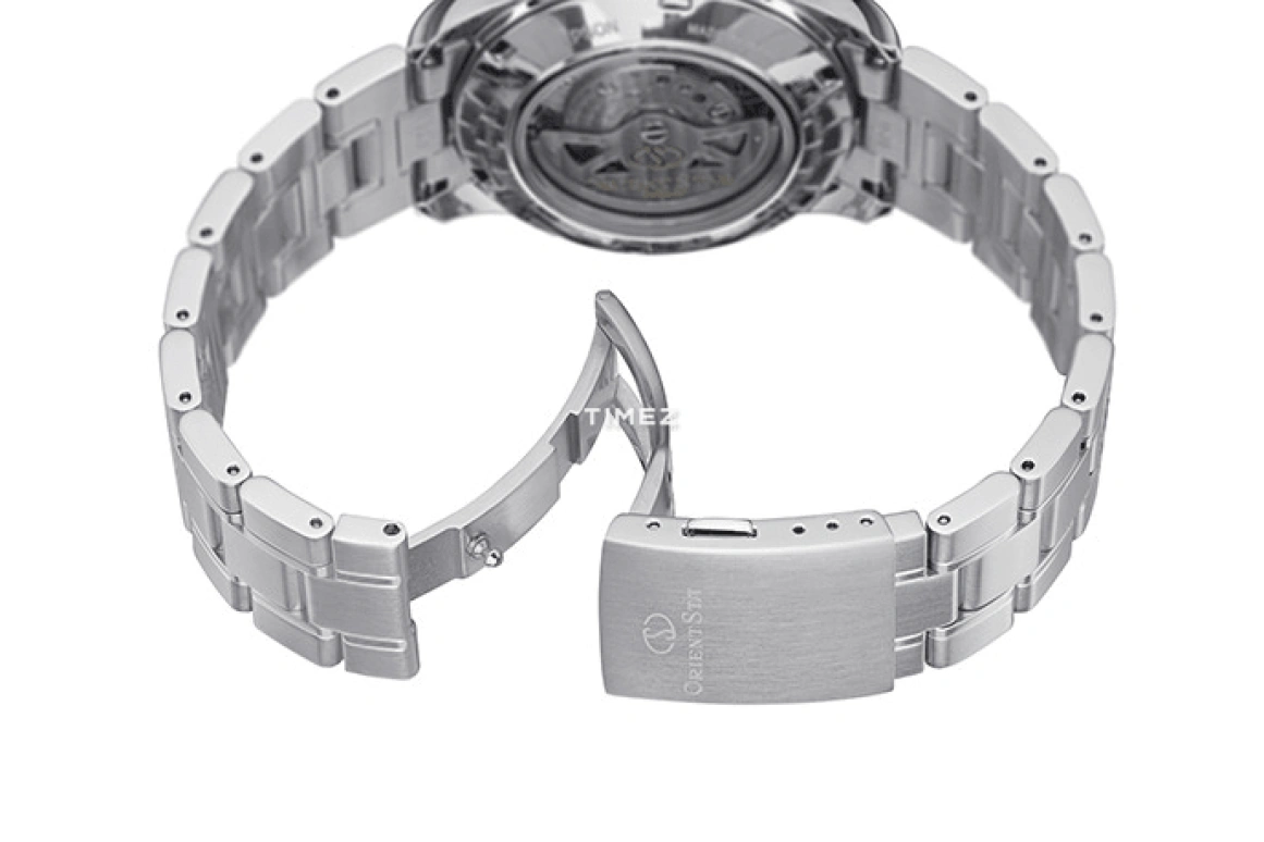 Orient,STAR 39.30mm,39.30mm,Stainless Steel,White,Automatic,Power Reserve Indicator,Sapphire,RE,RE-AT0003S