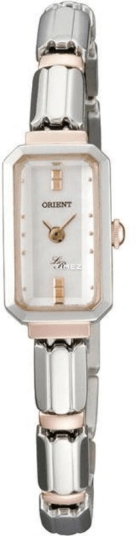 Orient,Other 13x25.50mm,13x25.50mm,Stainless Steel,Silver,Quartz,Rectangular,CRBCT005W