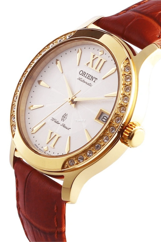 Orient,Other 36mm,36mm,Stainless Steel,White,Automatic,Day,Sapphire,Crystal Glass,FER2E003W