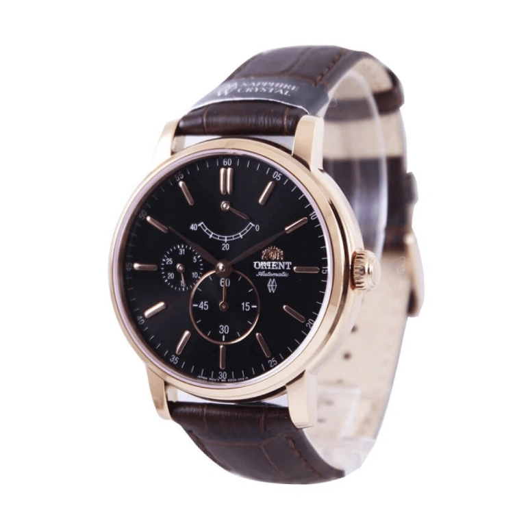 Orient,Classic 41mm,41mm,Stainless Steel,Black,Automatic,Day,Power Reserve Indicator,FEZ09001B