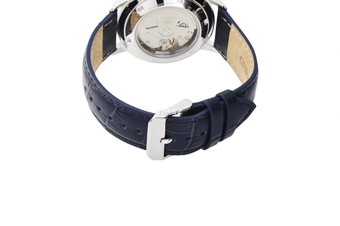 Orient,Other 40mm,40mm,Stainless Steel,Blue,Handwound,Day,Glass,RA,RA-AC0E04L