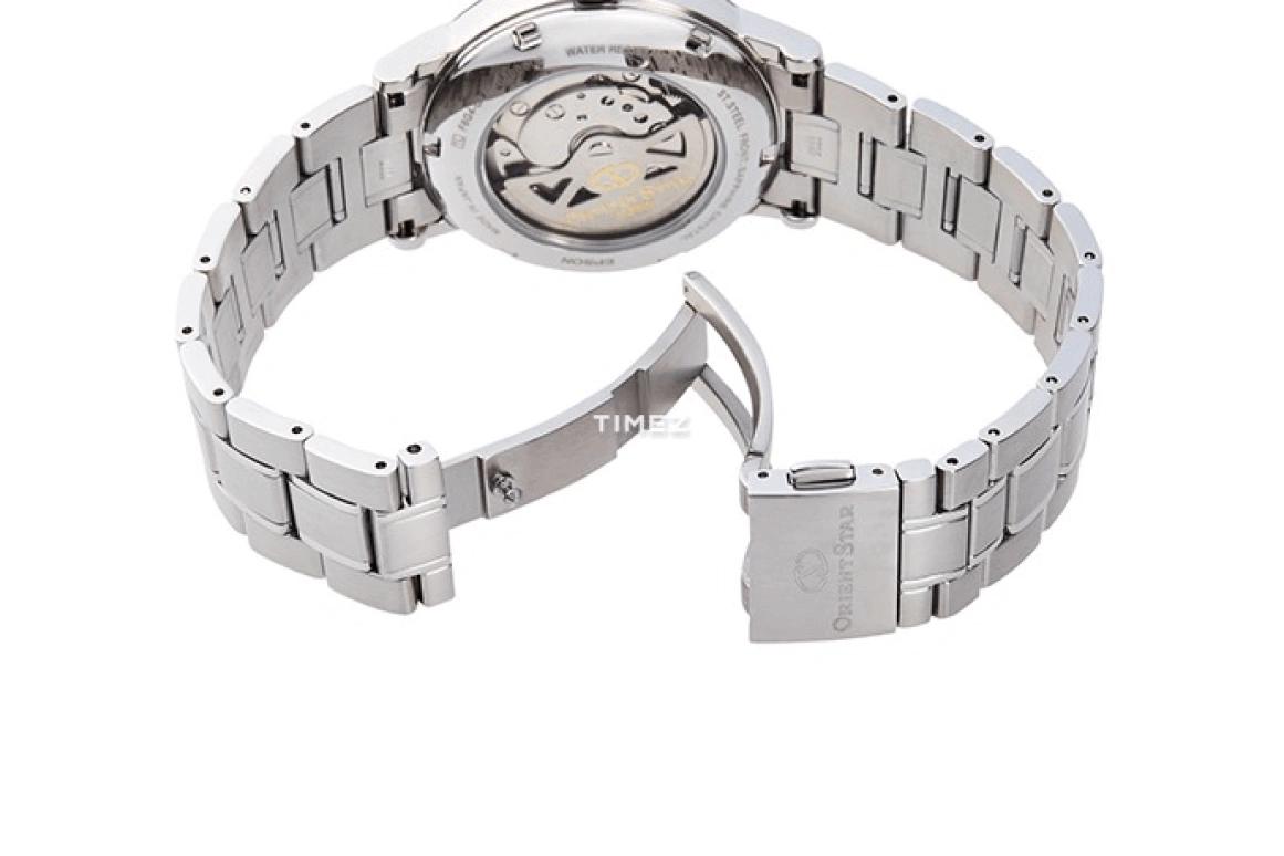 Orient,STAR 38.70mm,38.70mm,Stainless Steel,Black,Handwound,Day,Power Reserve Indicator,RE,RE-AW0001B