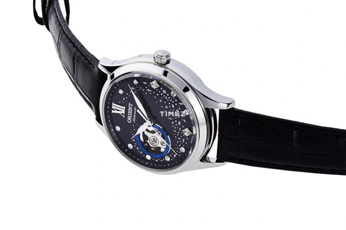 Orient,Other 36mm,36mm,Stainless Steel,Black,Handwound,Glass,Round,RA,RA-AG0019B