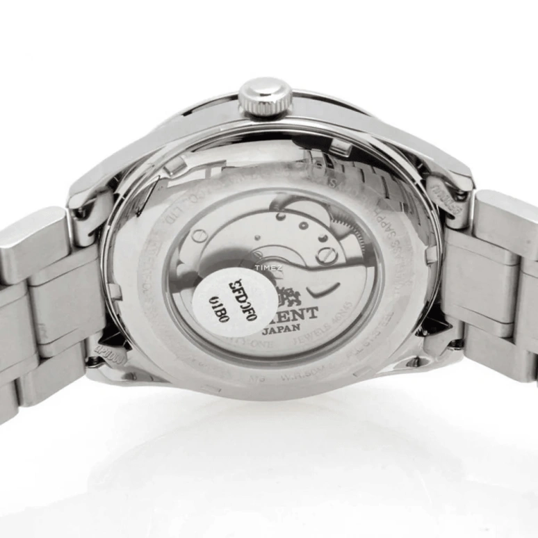Orient,Other 40mm,40mm,Stainless Steel,Black,Automatic,Day,Power Reserve Indicator,SFD0F001B0