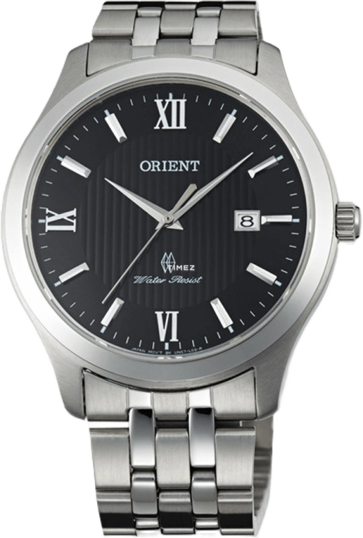 Orient,Other 39.50mm,39.50mm,Stainless Steel,Black,Quartz,Day,Sapphire,Crystal Glass,FUNE7007B