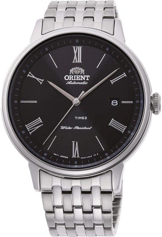 Orient,Other 42.40mm,42.40mm,Stainless Steel,Black,Automatic,Day,Glass,RA,RA-AC0J02B10B