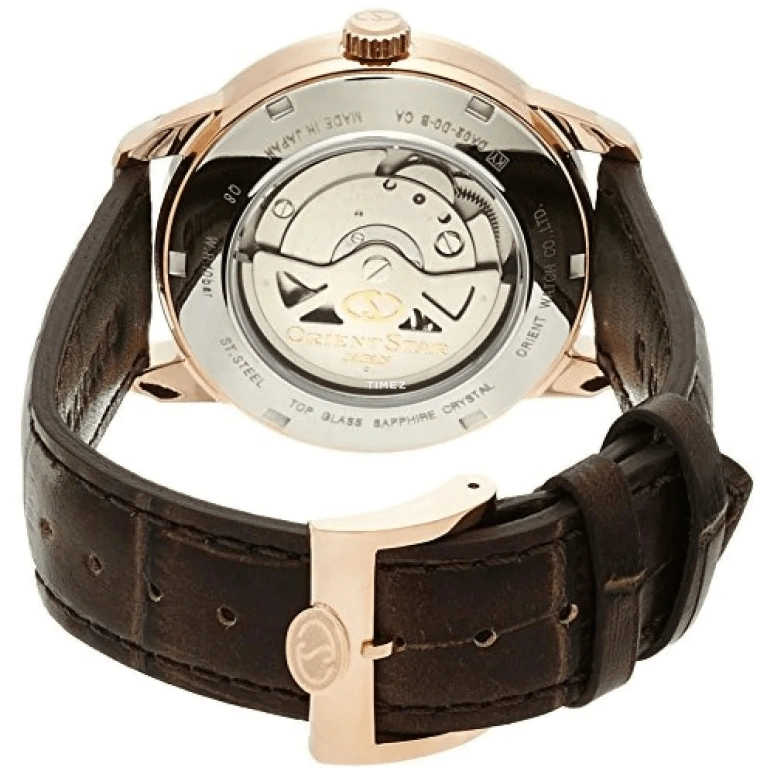 Orient,STAR 39mm,39mm,Stainless Steel,White,Handwound,Power Reserve Indicator,Sapphire,Crystal Glass,WZ0211DA