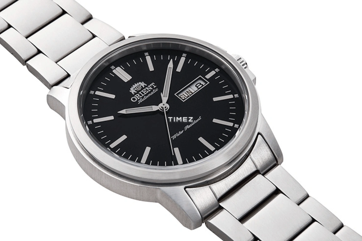 Orient,Contemporary 41.90mm,41.90mm,Stainless Steel,Black,Automatic,Date,Day,RA,RA-AA0C01B