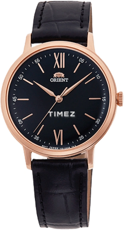Orient,Classic 33.80mm,33.80mm,Stainless Steel,Black,Quartz,Glass,Round,RA,RA-QC1703B